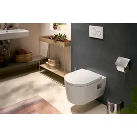 Hansgrohe EluPura Original S Wand-WC mit WC-Sitz Weiß spülrandlos