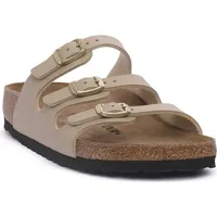 Birkenstock Florida Damen Pantolette in Beige, Größe 41 - Beige - 41