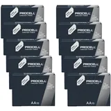 Duracell Procell Constant Alkaline LR6 Mignon AA Batterie MN 1500 1,5V 100 Stk. (Box)
