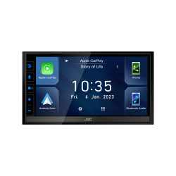 JVC KW-M785DBW 6,8' Doppel-DIN Media Receiver mit DAB+, Apple CarPlay & Andro...