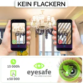 Lumiled LED Lampen E14 R50 6W ersetzt 50W 6 Stück 540lm 3000K Warmweiß 120° 230V Birne Reflektorlampe Reflektor Lichtquelle