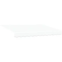 VidaXL Automatische Einziehbare Markise Weiß 350x250 cm