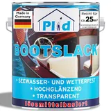 Bootslack 2,5L Farblos für ca. 25m2 / Klarlack Holzlack Schiffslack Holzschutz