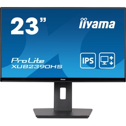 iiyama Dis 23 IIyama PL XUB2390HS-B5 (1920 x 1080 Pixel, 23"), Monitor, Schwarz