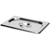Yato Gastro Behälter, Gastronomiebehälter Deckel Edelstahl GN 1/9 176x108mm