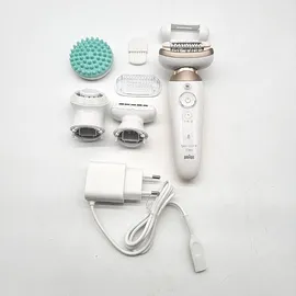 Braun Silk-épil 9 Flex 9-071 Weiß/Gold