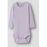 NAME IT Damen Nbfkab Ls Body Noos, Lavender Gray, Numeric_86 - numeric_86