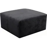 werk2 Hocker Zeus-XL Polyester 80 x 41 x 80 cm Grau