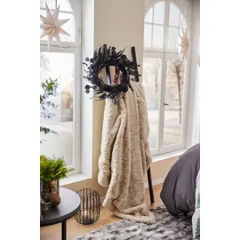 Creativ green Kunstkranz »Mix-Kranz« mit außergewöhnlicher Farbgebung schwarz