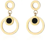 AILORIA Ohrhänger AXELLE gold Edelstahl onesize