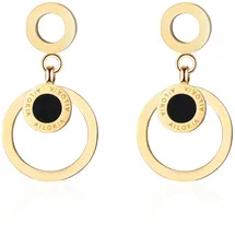 AILORIA Ohrhänger AXELLE gold Edelstahl onesize