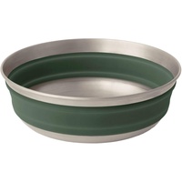 Sea to Summit Detour Stainless Steel Collapsible Bowl - - M grün