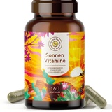 Alpha Foods Sonnen Vitamine 4000 IE Kapseln 160 St.