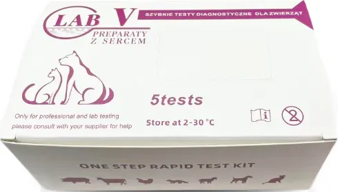 LAB-V Feline infektiöse Peritonitis (FIP) Antikörper-Schnelltest (Rabatt für Stammkunden 3%)