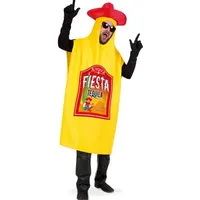 Fries Kostüm Tequila Flasche für Erwachsene
