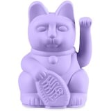 DONKEY Lucky Cat Mini | Lilac - Japanische Glücksbringer Winkekatze in Lila, 9,8 cm hoch