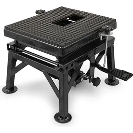 BITUXX Motorradhebebühne hydraulischer Motorradheber Hubständer Motorradbühne Hebebühne Quad Schwarz