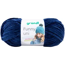 120 Wolle Funny Chenille Blau 100 g 1 St.