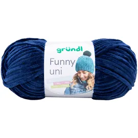 120 Wolle Funny Chenille Blau 100 g 1 St.