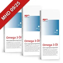 Omega 3 Öl mit Vitamin A, D und E von apodiscounter