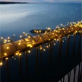 sirius home a/s LED-Lichterkette Cluster 40 m warmweiß