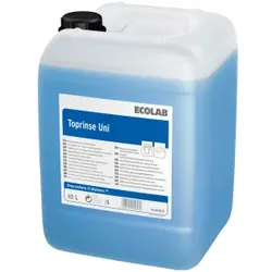 ECOLAB Toprinse Uni Klarspüler, Beschleunigt die Trocknung und ist sparsam im Verbrauch, 10 l - Kanister