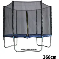 Terena Terena® Trampolin 366 mit Sicherheitsnetz - bis 150kg