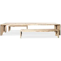 Forestry Table - Tisch 406 cm (12 Personen) raw