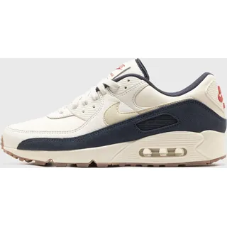 Air Max 90 Herren Premium White/Racer Blue/Black/Khaki 42