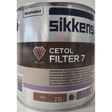 Sikkens Cetol Holzlasur: Filter 7 plus 2,5 Liter, 085 Teak