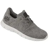 tiroler loden Sneaker ultraleicht und superbequem aus reiner Schurwolle grau 41 EU