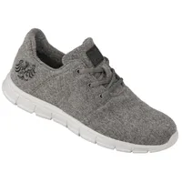 tiroler loden Sneaker ultraleicht und superbequem aus reiner Schurwolle grau 41 EU