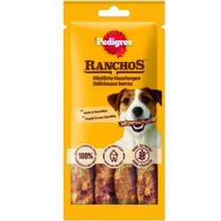 Pedigree Ranchos Kaustangen mit Huhn & Karotten 12 x 40g