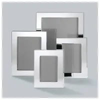 Lambert Savannah 13x18 cm Versilbert Bilderrahmen, Silber, One Size