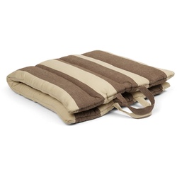 ferm Living - Strand Faltmatte, braun / beige