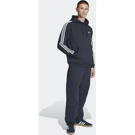 adidas Kapuzensweatshirt ADIDAS ORIGINALS "3S HD", Herren, Gr. M, schwarz, Obermaterial: 70% Baumwolle, 30% Polyester, normal, Rundhals, angesetztes Bündchen, Sweatshirts
