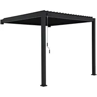 Green Spirit Mirador Classic 3x3 Wandmontage anthrazit Pergola mit