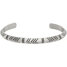 Bruno Banani Armspange Schmuck schwarz Edelstahl Größe Unisex