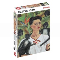 Piatnik Frida Kahlo Selbstbildnis mit Affen (550942)