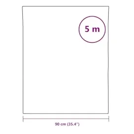 vidaXL Selbstklebende Möbelfolie 500x90 cm PVC
