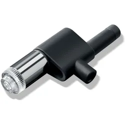 24255 Feinschaumdüse  Schaumaufschäumer (Schwarz, Chrom, Transparent) (Versandkostenfrei)