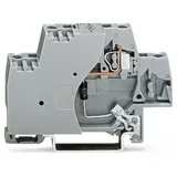 WAGO 280-502/281-593 Einzelklemme 10mm Zugfeder Belegung: L Grau