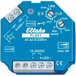 Eltako Funkaktor Dimmschalter PWM-LED,12-36VDC,4A FLD61
