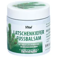 Grüner Pharmavertrieb Latschenkiefer Fussbalsam Tiroler Waldmännlein