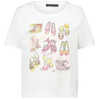 Betty Barclay Basic Shirt mit Placement Patch Cream/Rosé -