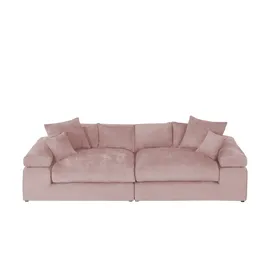Smart Big Sofa Stoff 3-Sitzer Rosa/Pink