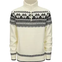Brandit Textil Brandit Troyer Norweger Strickpullover weiß, S