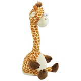 KÖGLER Giraffe Gertrud, tanzt und plappert alles nach mit Batterien 18x16x35,5 cm