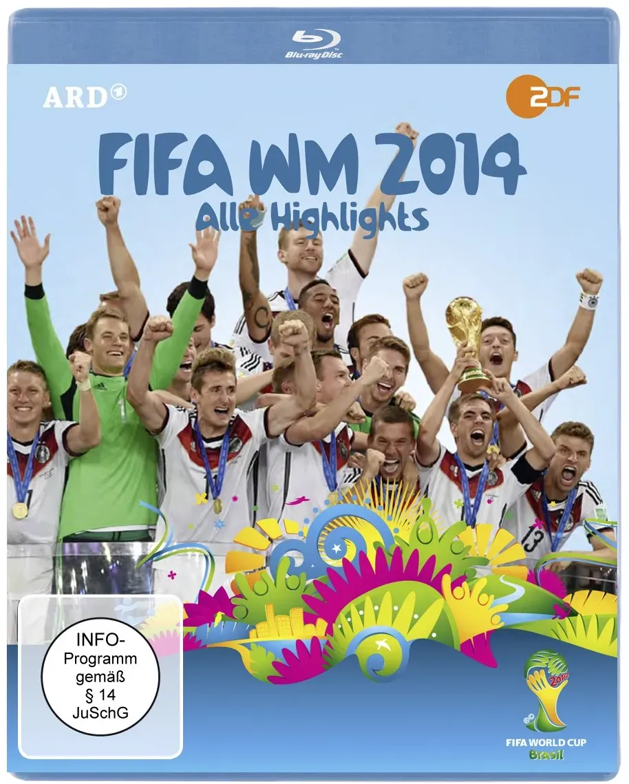 FIFA WM 2014 - Alle Highlights [Blu-ray] (Neu differenzbesteuert)