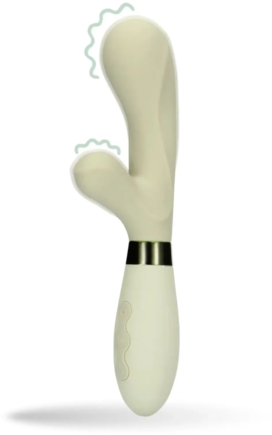 Lovelyness –Vibrator 'Misty Green“ 1 St weiss